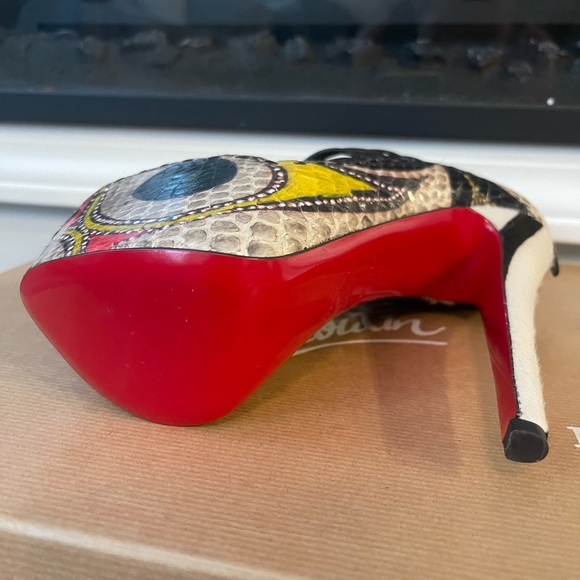 Zoulou 160 Python Masai Christian Louboutin  Sz. 36.5 - Picture 3 of 6
